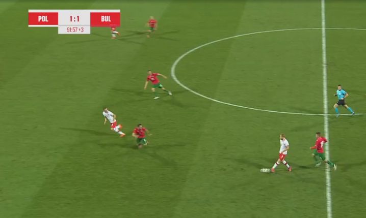 ''SPALONY'' w 92 minucie meczu Polski U-21...